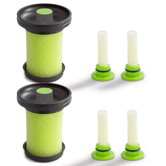 Replacement Filters Compatible with Gtech Multi MK2 K9 ATF037 Cordless Handheld Vacuum Cleaner (2 x Air Filters + 4 Freshener Cartridges)