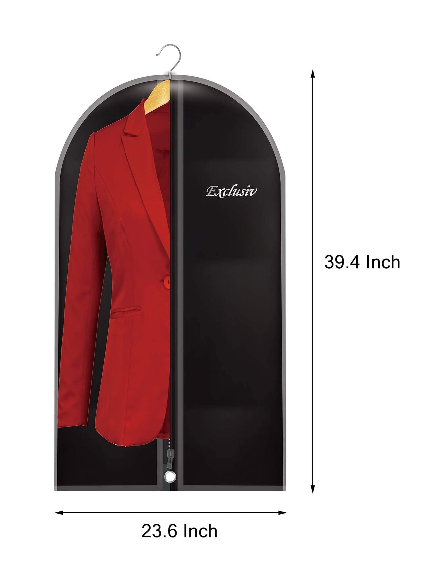 Maishijie 100 * 60cm Breathable Oxford Fabric Garment Suit Clothes Covers Bags, 40 inch Suit Bag for Storage Cloth Cover, Washable