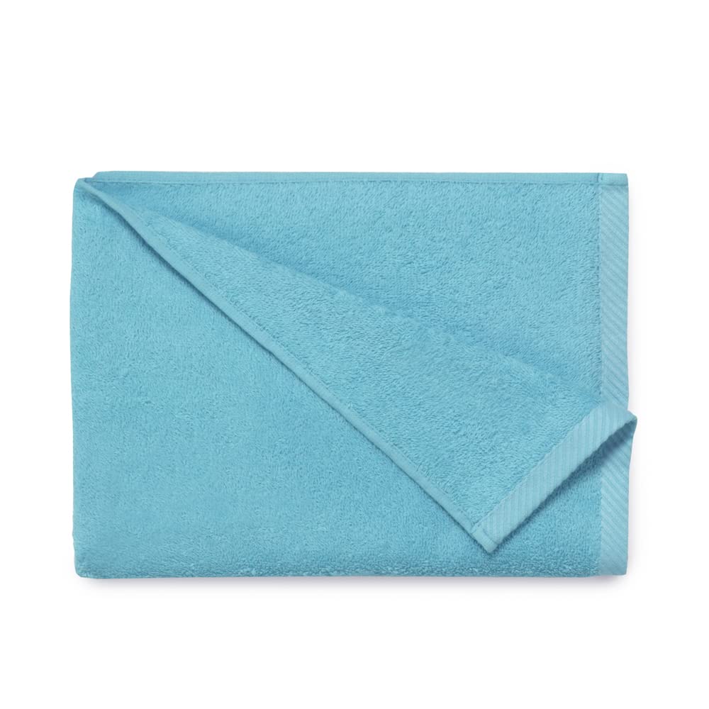Top Towel - Plus - Bath Towels - 4 Face Towels or Bidet - 30x50cm - 100% Cotton - Aguamar