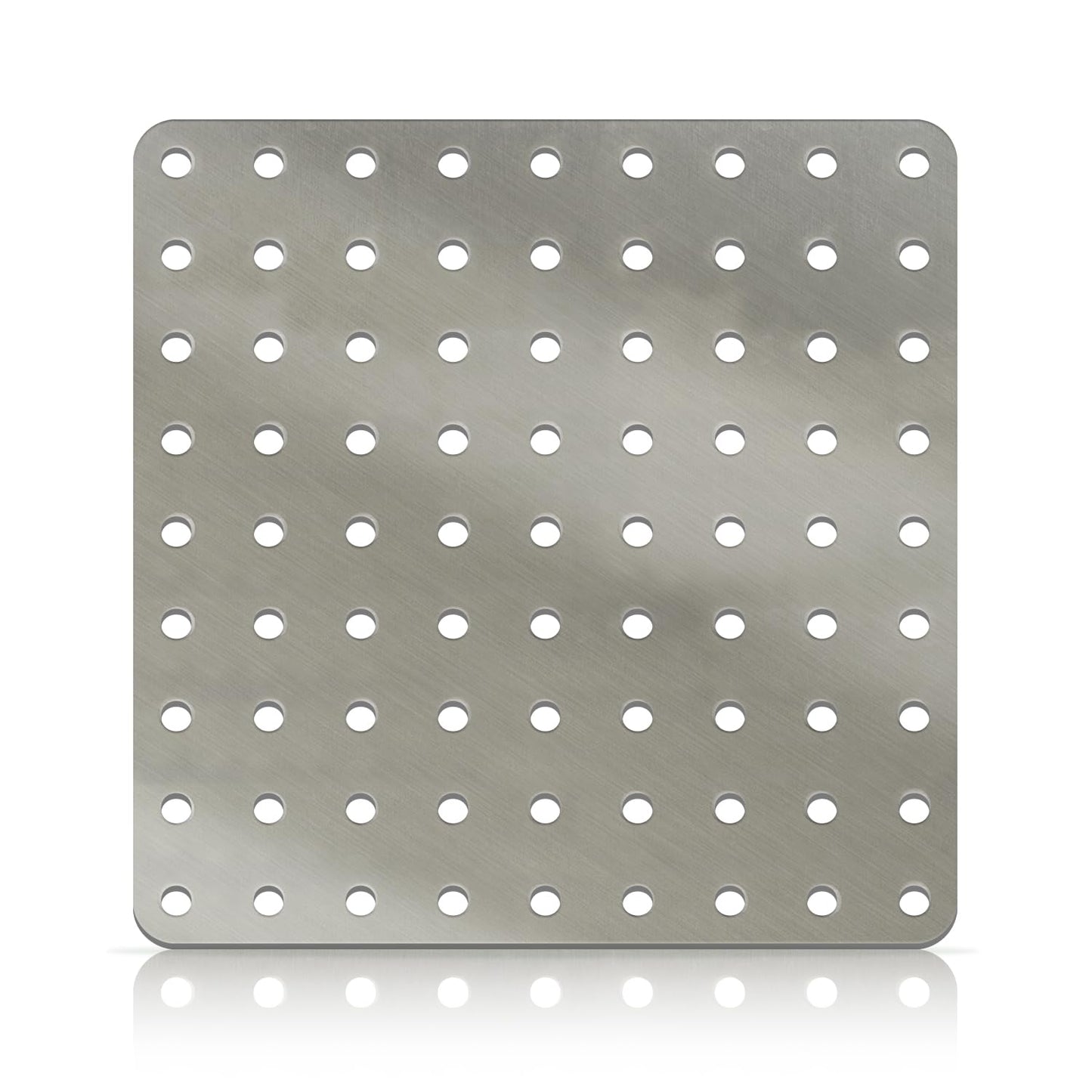Simply Hardware® Square Drain Guard/Swirl Cover - 4 Inch up to 9 Inch Stainless Steel - Keep Drains Clear from Leaves & Debris - 7.5" x 7.5"