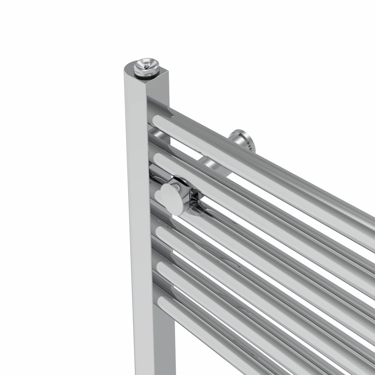 Warmehaus Straight Heated Towel Rail Chrome Radiator 1800x500mm