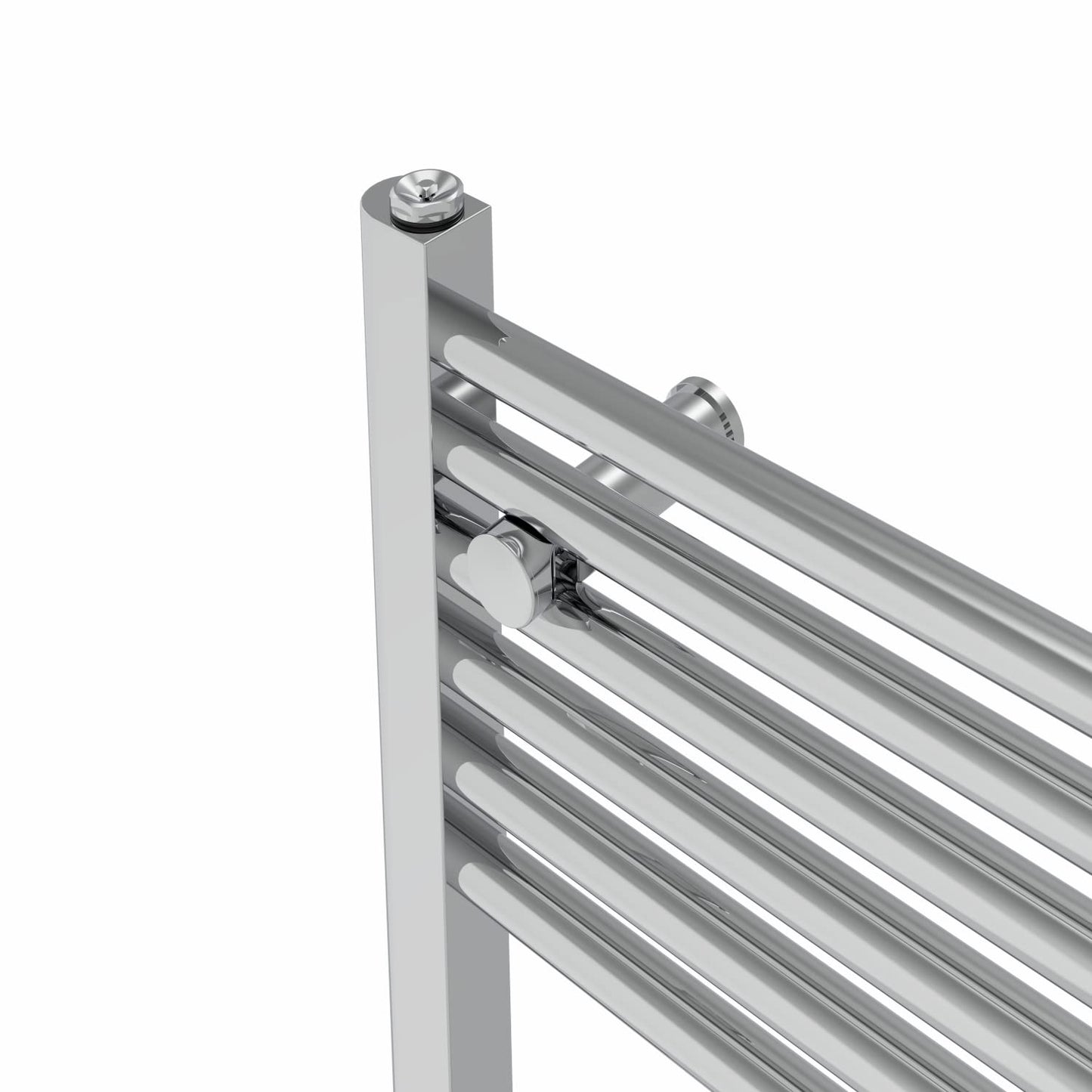 Warmehaus Straight Bathroom Heated Towel Rail Warmer 1800x600mm Chrome