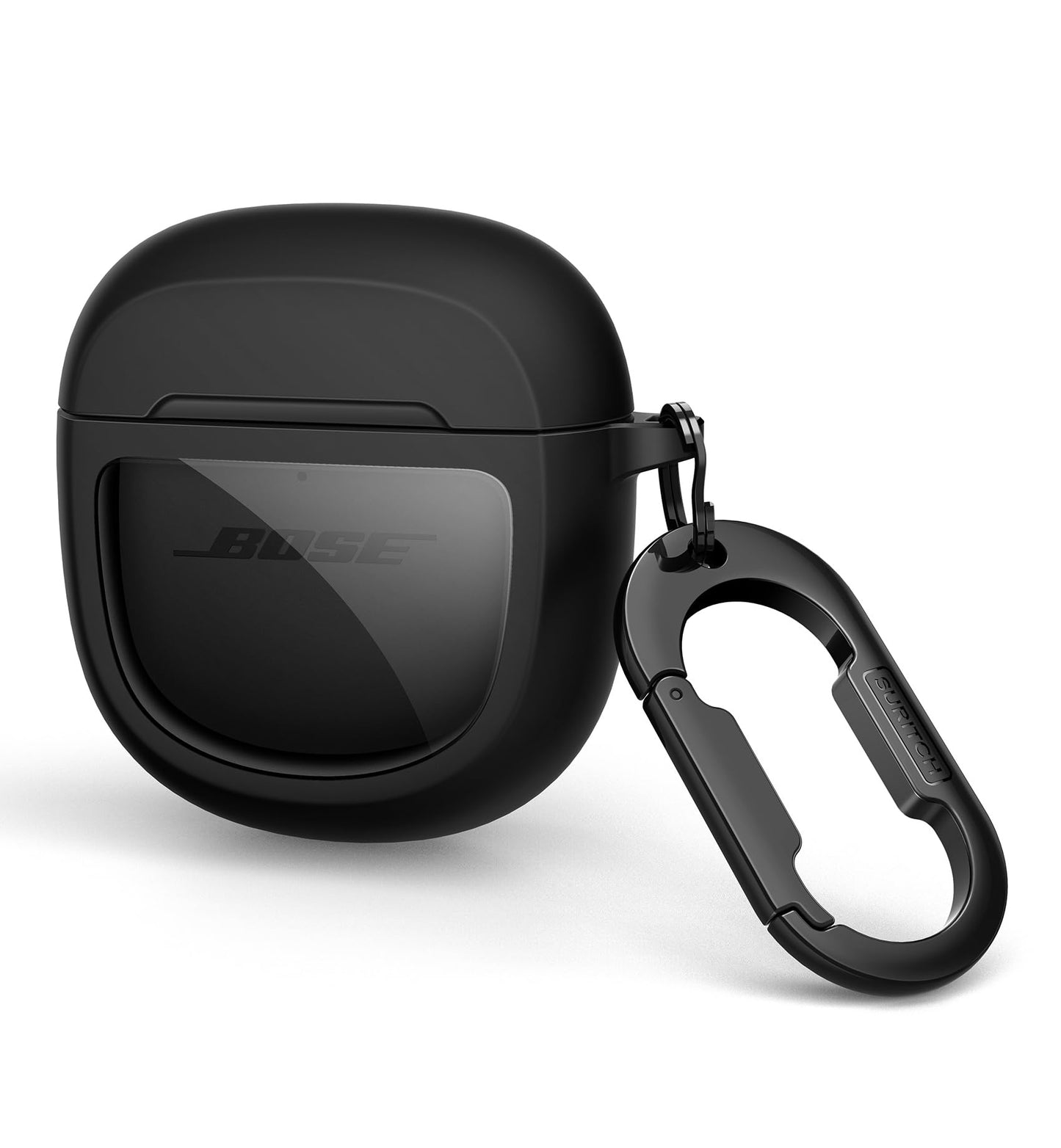 SURITCH Clear Case for Bose QuietComfort Earbuds II 2022/QuietComfort Ultra 2023/Ultra Earbuds 2nd Gen 2025,Shockproof TPU Protective Case with