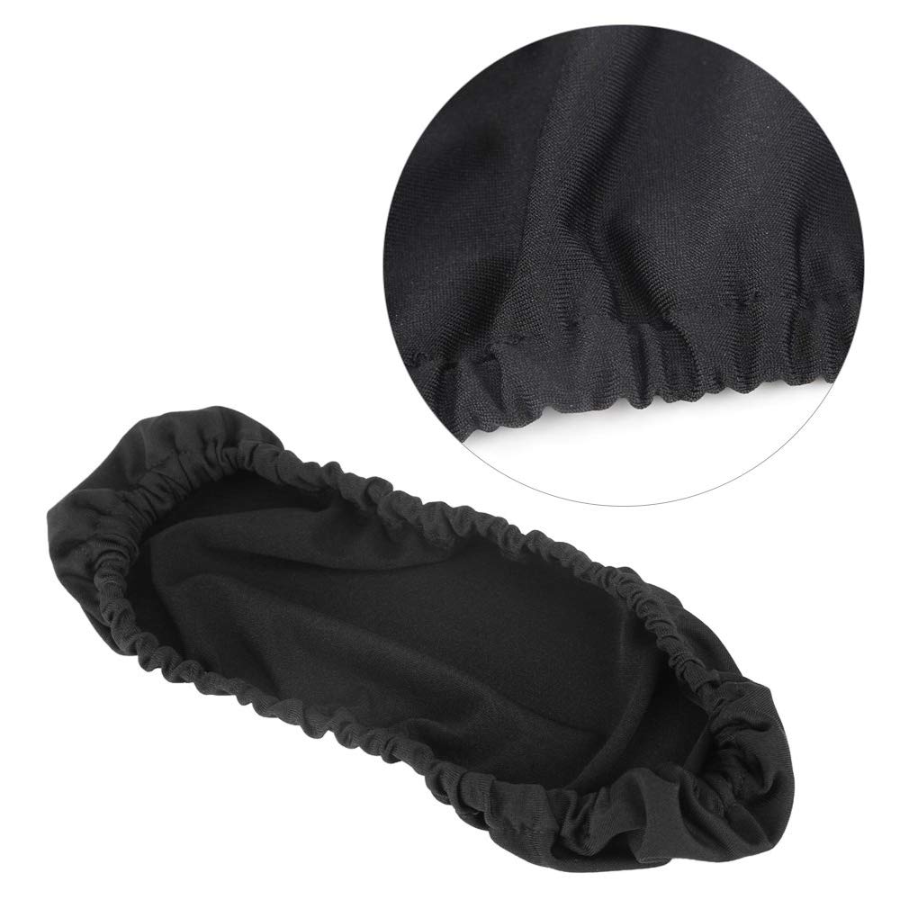 YAshunbeiYL 2Pcs Office Rotating Chair Armrest Covers Elastic Chair Armrests Cover Removable Arm Rest Pads Stretch Protector for Home Office Black