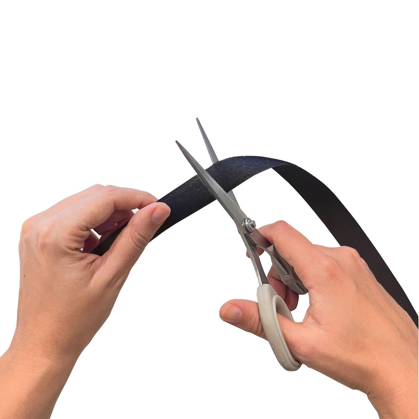MARARDI Belcro Tape [Black] for Sewing Double-Sided [25 Metres x 40 mm] Hook and Loop [Non-Adhesive] Extra Strong and Durable Strips for Clothing