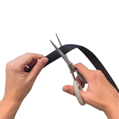 MARARDI Belcro Tape Black for Sewing Double-Sided 10 Metres x 40 mm Hook and Loop Non-Adhesive Extra Strong and Durable Strips for Clothing