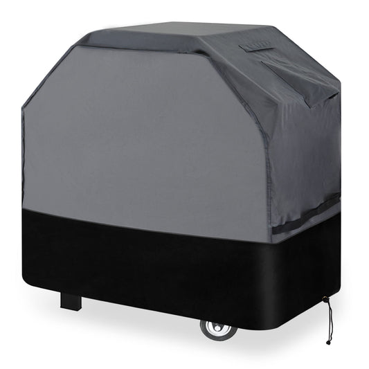 Waykea Heavy Duty Grill Cover 155cm, 600D Oxford Water Resistant UV & Fade Resistant BBQ Cover for Weber Char-Broil Dyna Glo Nexgrill Charcoal Gas