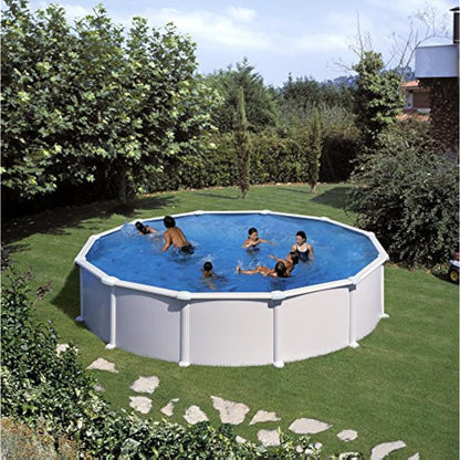 Gre FPR450 Round Pool Liner, 450 x 90 cm (L x H) Overlap System, Blue