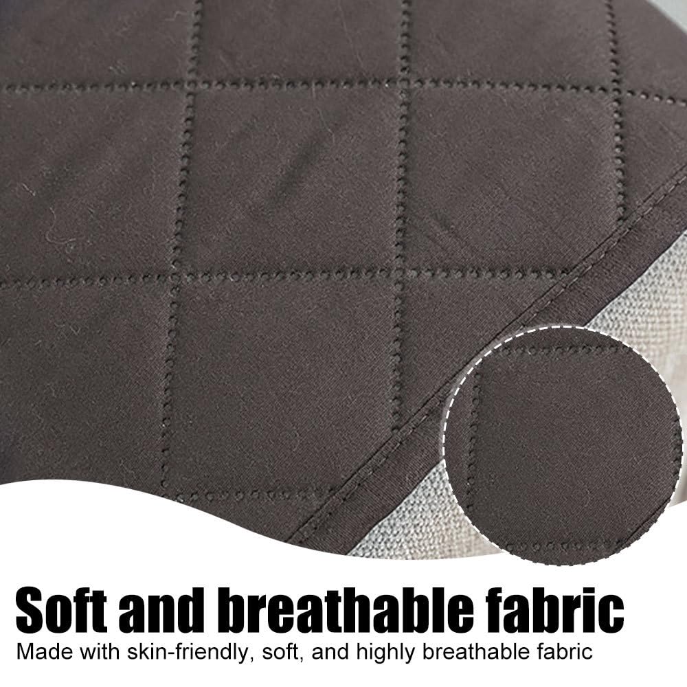 BDKMMS Sofa Armrest Organizer, Non Slip Recliner Caddy with Multi-pocket Design, Soft & Breathable Sofa Armchair Caddy for TV Remote, Phone, Magazine