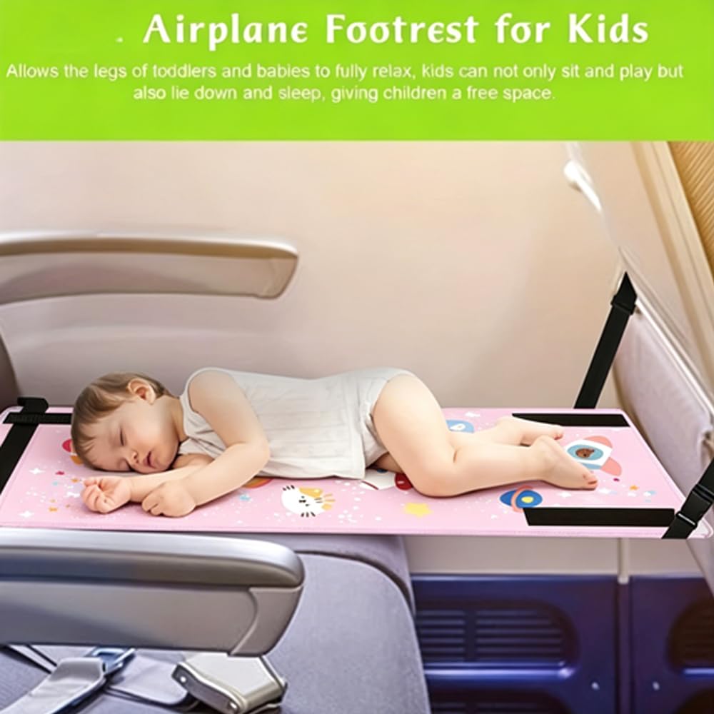Oaygat Toddler Airplane Bed Kids Airplane Travel Essentials Essential Airplanes Travel Gear for Toddlers Portable Plane Foot Rest for Airplanes Trips