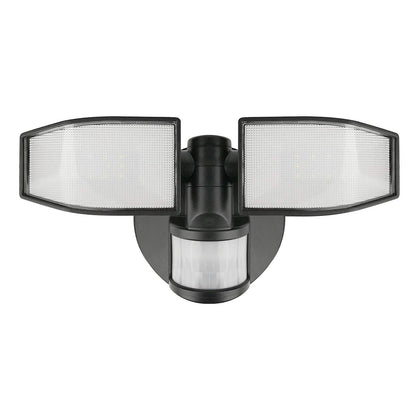 2 Pack of Xtralite NiteSafe X2 Twin Security LED Floodlight, Motion Activated, Wireless Battery Operated with Adjustable Heads, IP44, 400 Lumens