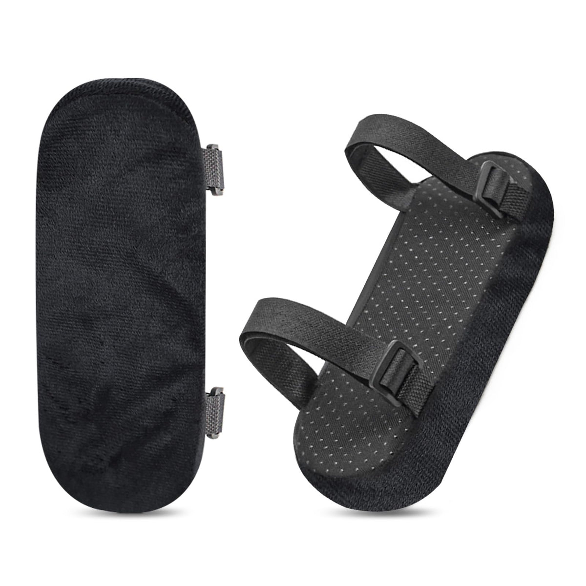 Fatiya Set of 2 Soft Memory Foam Office Chair Arm Covers,Wheelchair Armrest Pads for Elbow & Forearm Pressure Relief
