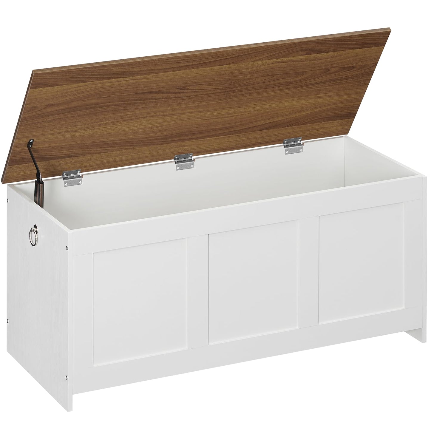 HOOBRO Storage Chest, Wooden Storage Bench, Blanket Storage Box, Wooden Storages Chest Trunk, Large Toy Chest, Shoe Storage Bench, 100 cm
