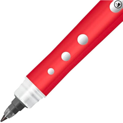 STABILO worker+ colorful - Rollerball - Pack of 10 - Red