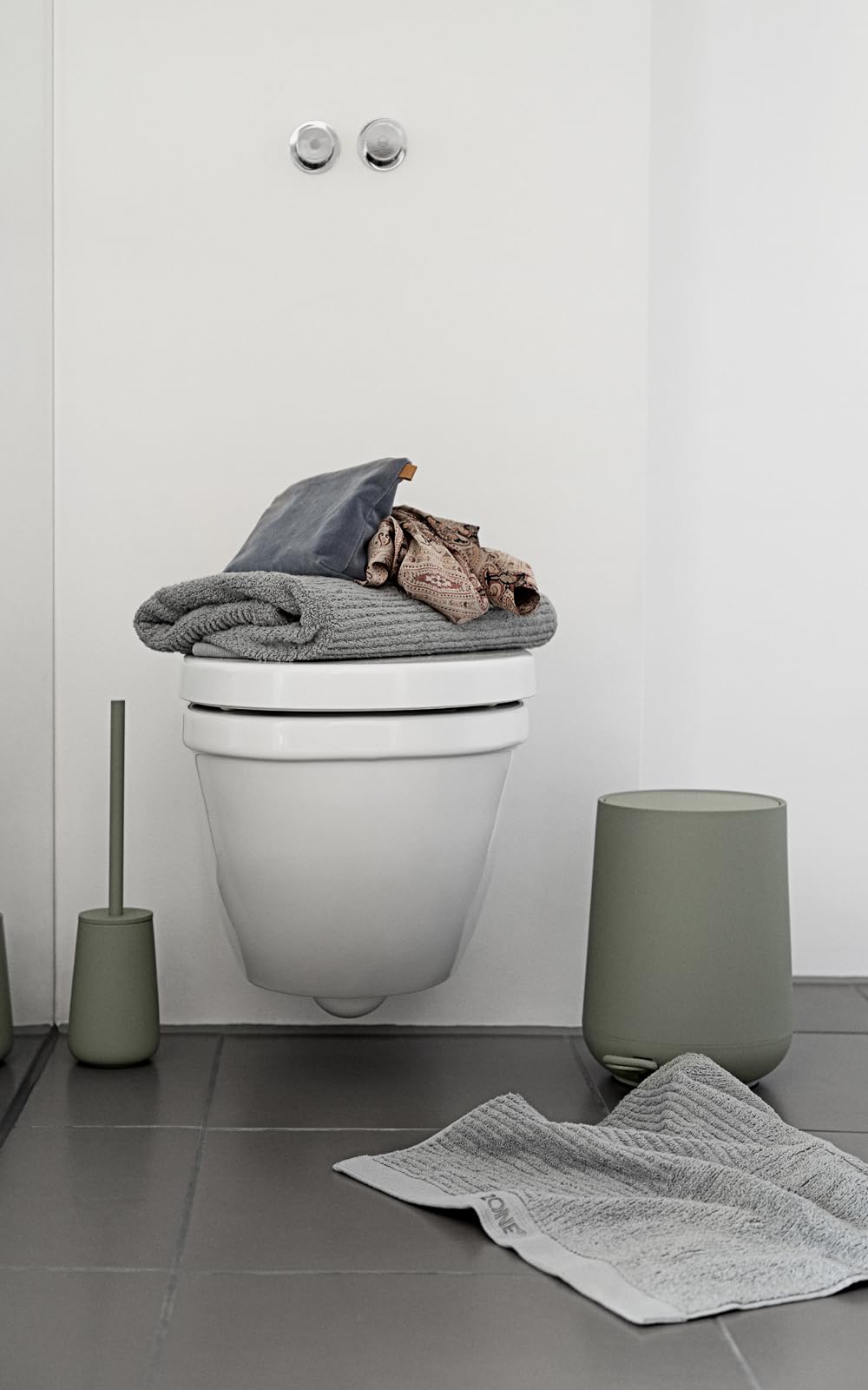 Zone Denmark Classic Soft Hand Towel with High Absorbency, 100% Cotton, Matcha Green, 100 x 50 cm