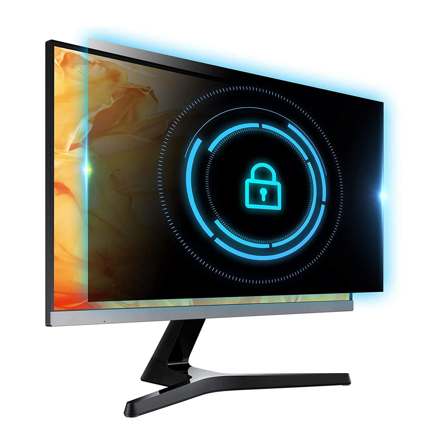 Kinmiee 27 Inch Computer Privacy Screen Filter for 27" 16:9 Aspect Ratio Widescreen Computer Monitor, Anti Spy Anti-Glare Blue Light Blocking Screen