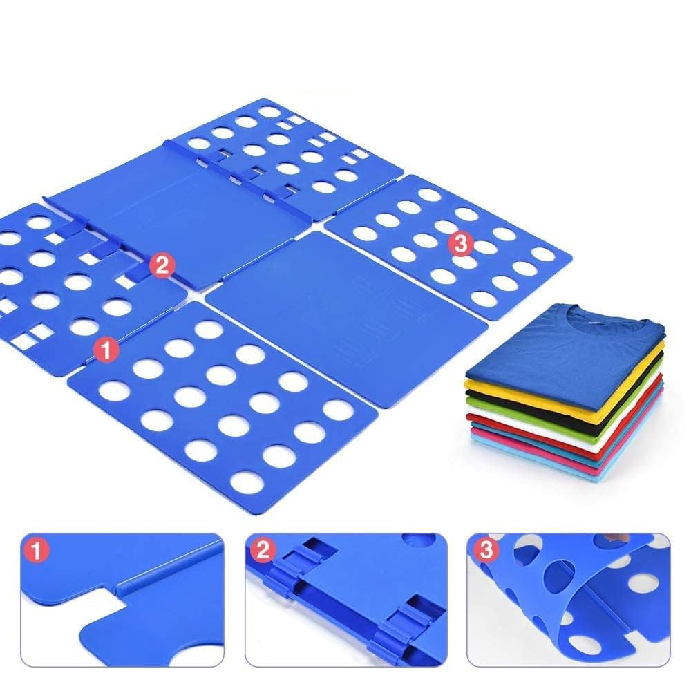 Yeenano Folding Board for Shirts,Laundry Folding Aid Plastic Laundry Folding Boards T Shirt Folder Board Adult T Shirt folder Easy and Fast for