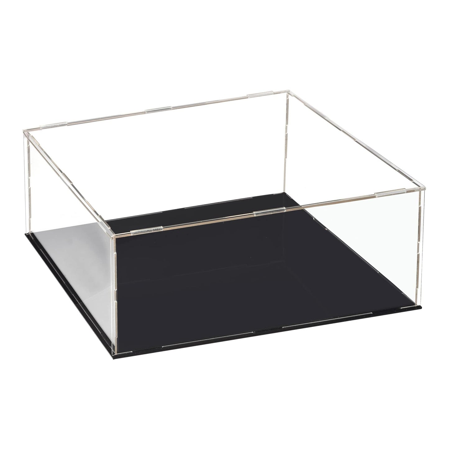 Recogwood Acrylic Display Case, 30 x 30 x 15cm Dustproof Clear Showcase
