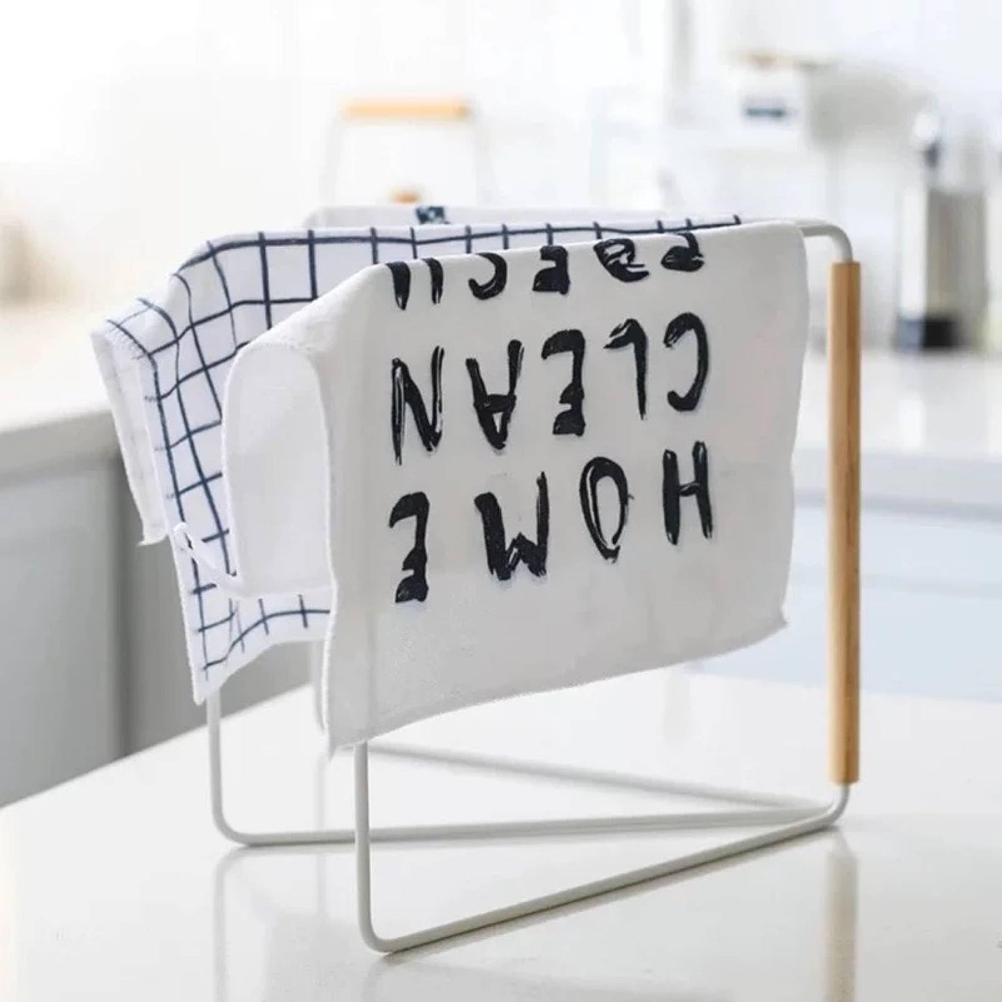Washcloth Holder Dish Rag Cloth Holder 3 Arms Folding Towel Drying Rack