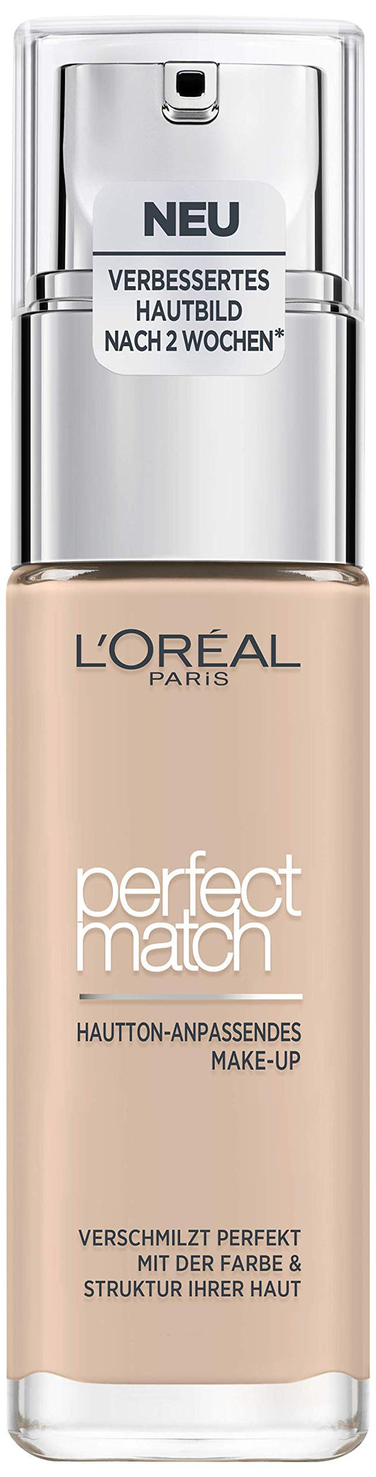 L 'Or?al Paris Perfect Match Foundation, covering Make-Up ? Perfect Blend Skin Tone & 24h Moisturising