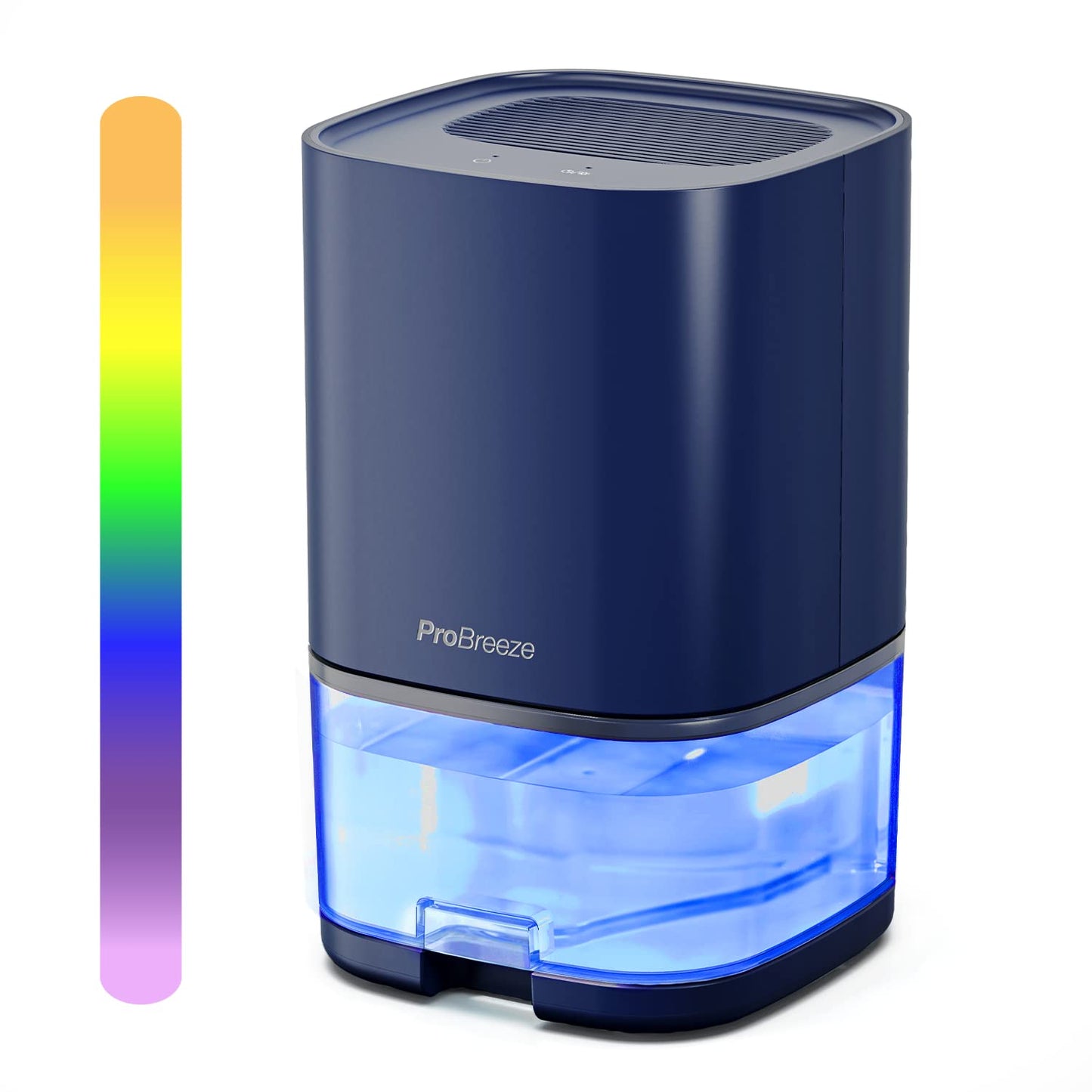 Pro Breeze 1000ml Dehumidifier for Bathroom - Quiet, Portable & Small Air Dehumidifier for Bedroom Mould, Damp & Moisture - with 4-Hour Timer, Auto