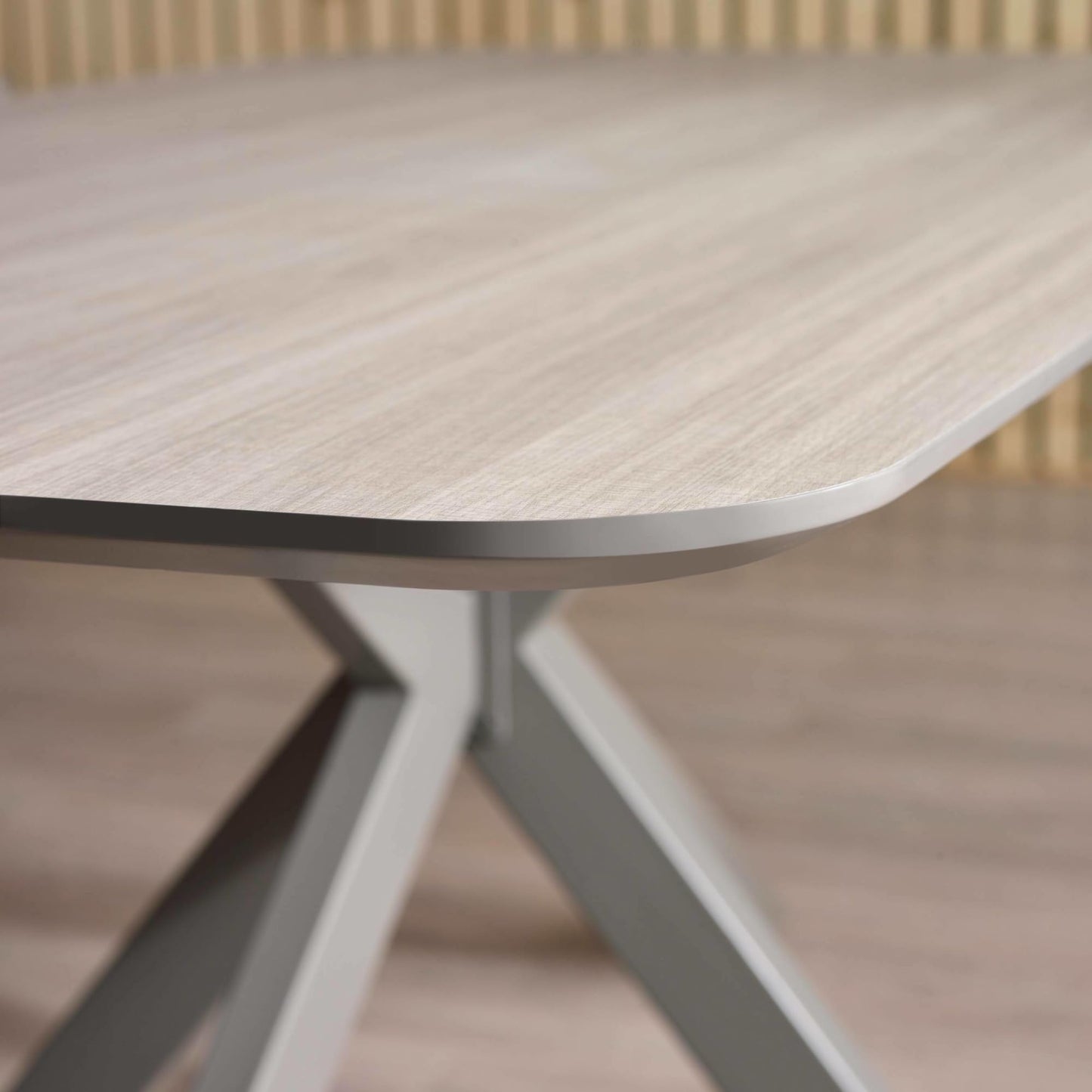 Julian Bowen Noah Rectangular Dining Table, Brown - H76 x W180 x D80cm