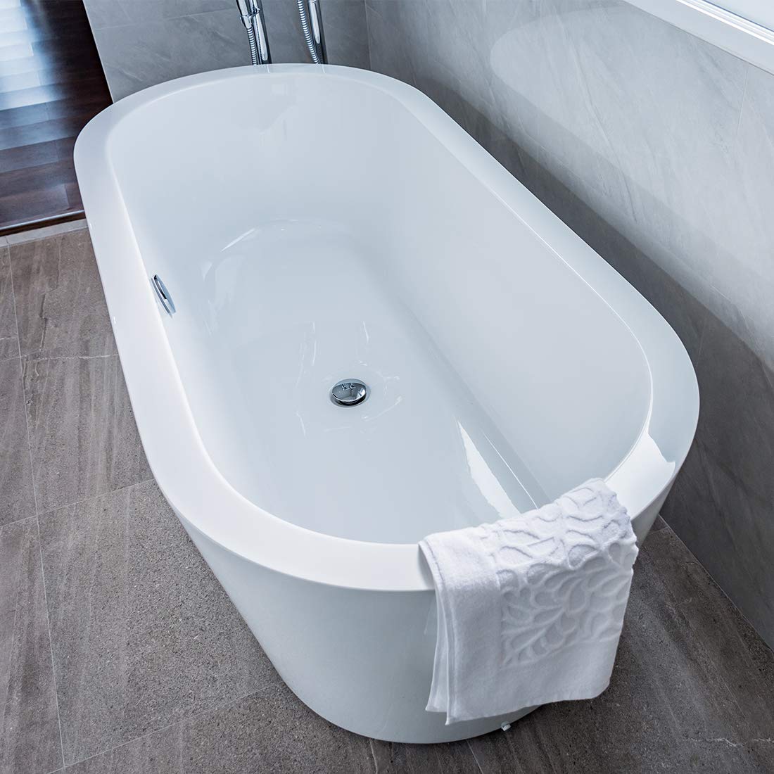 sourcing map Basin Sink Click Plastic 35mm Diameter Pop-up Push Button Drain Stopper 3Pcs