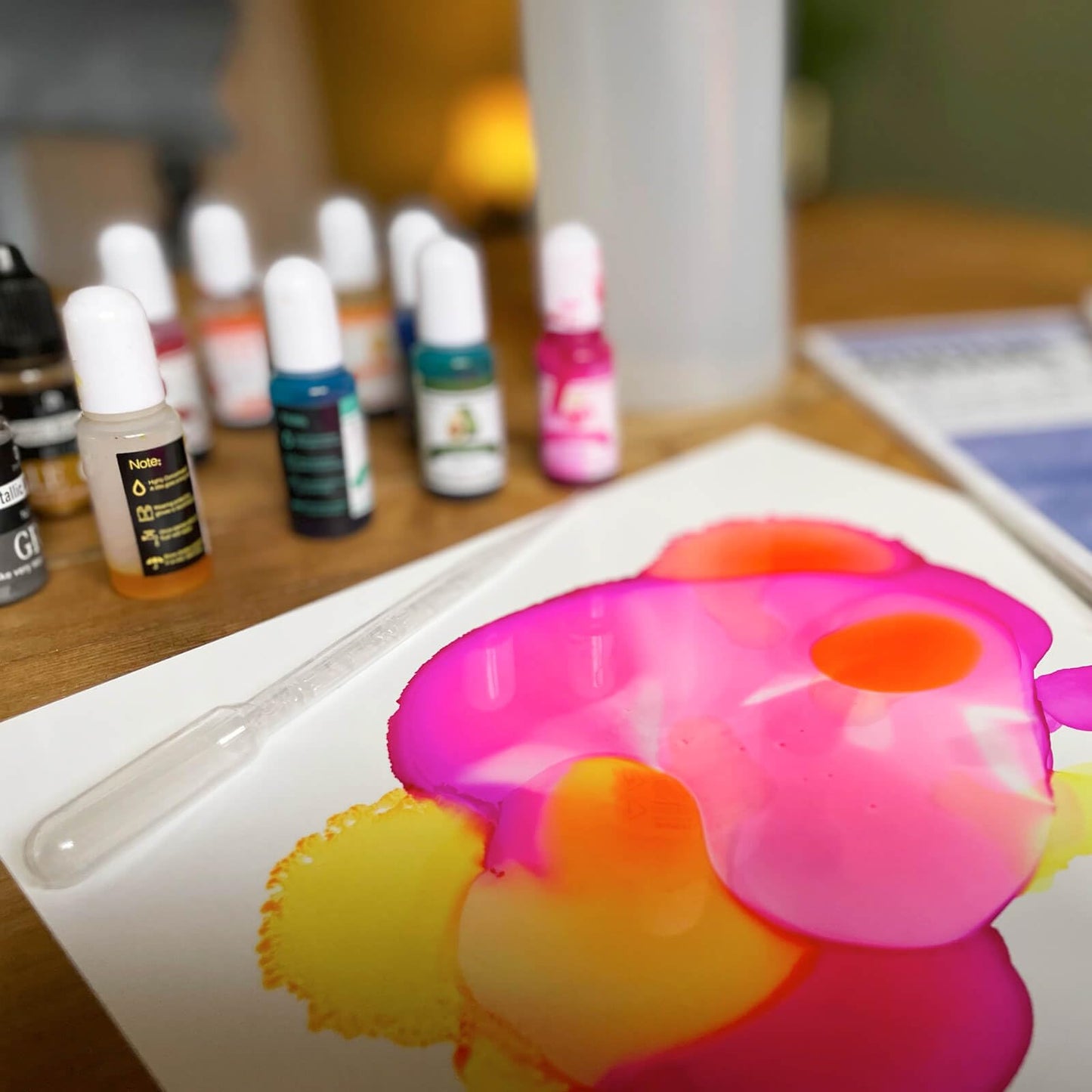 Punkcards - Yupo Paper - Alcohol Inks - Yupo Paper A2 - Alcohol Ink Art Paper - for Artists and Painters - 30 Sheets - 115gsm - A2+ - 450mm x 640mm