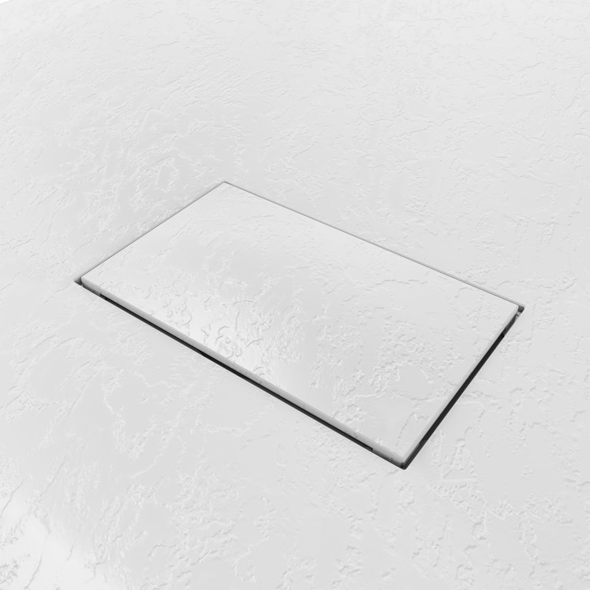 NRG 1800x900mm White Non-Slip SMC Rectangle Bathroom Shower Tray