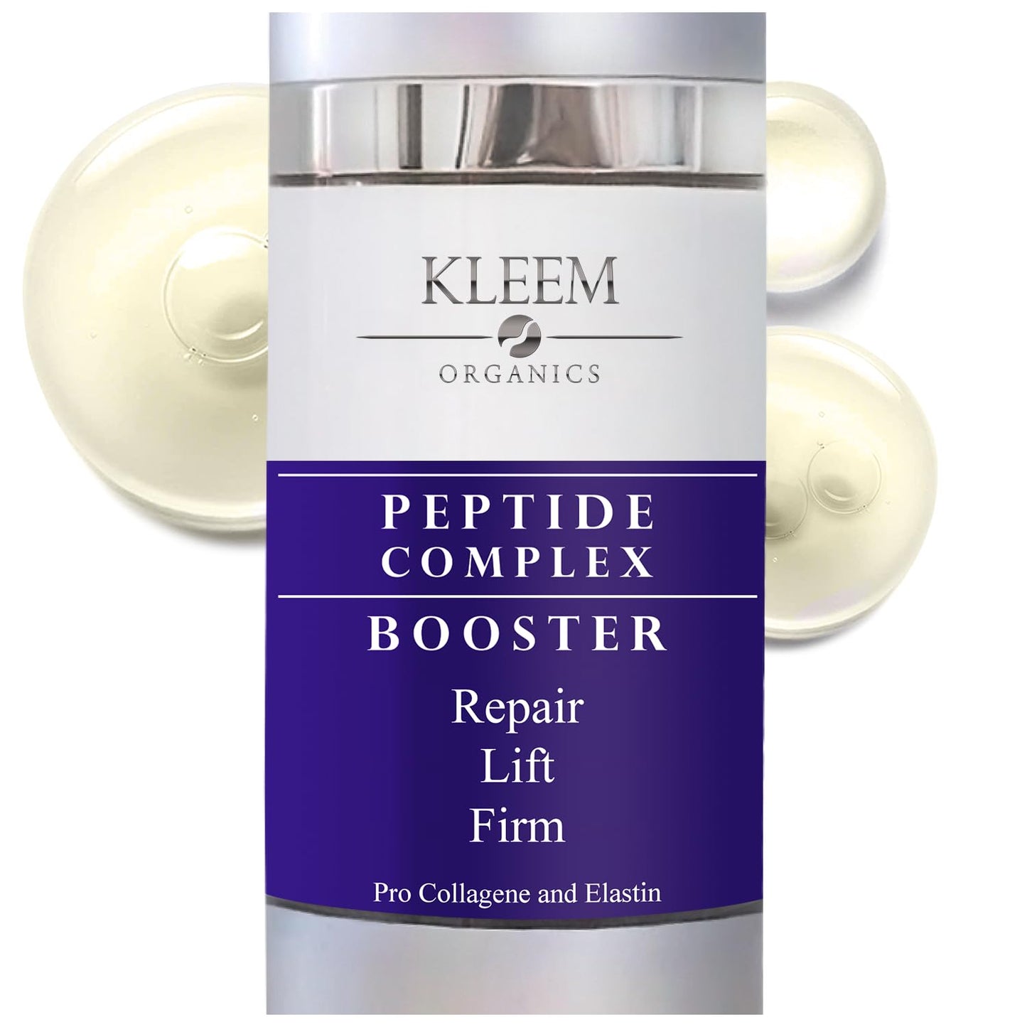 Collagen Peptide Serum for Face with Hyaluronic Acid ? Firming Anti Wrinkle Face Serum for Women & Men to Improve Elasticity, Brighten Skin Tone &