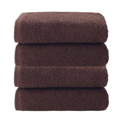 Top Towel Plus Set of 4 Bath Towels and Washbasin 100% Cotton | Soft, Absorbent and Durable Towels 50 x 100 cm | Ideal Set for Modern Bathroom