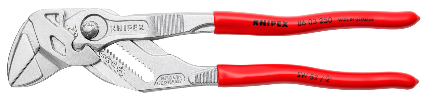 KNIPEX Tools - Pliers Wrench, Chrome (8603250), 10-Inch