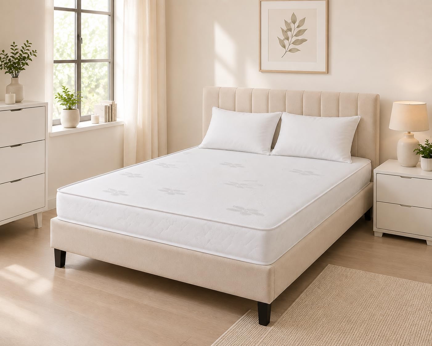 eXtreme comfort ltd Haze 4 Inch Deep European Size 140 x 200 Foam Mattress