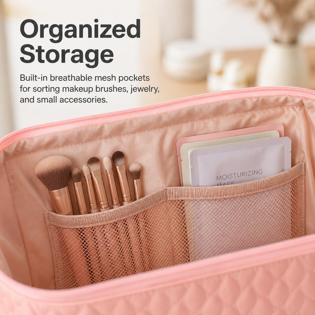 nilic Travel Hair Dryer Bag Portable Travel Storage Bag