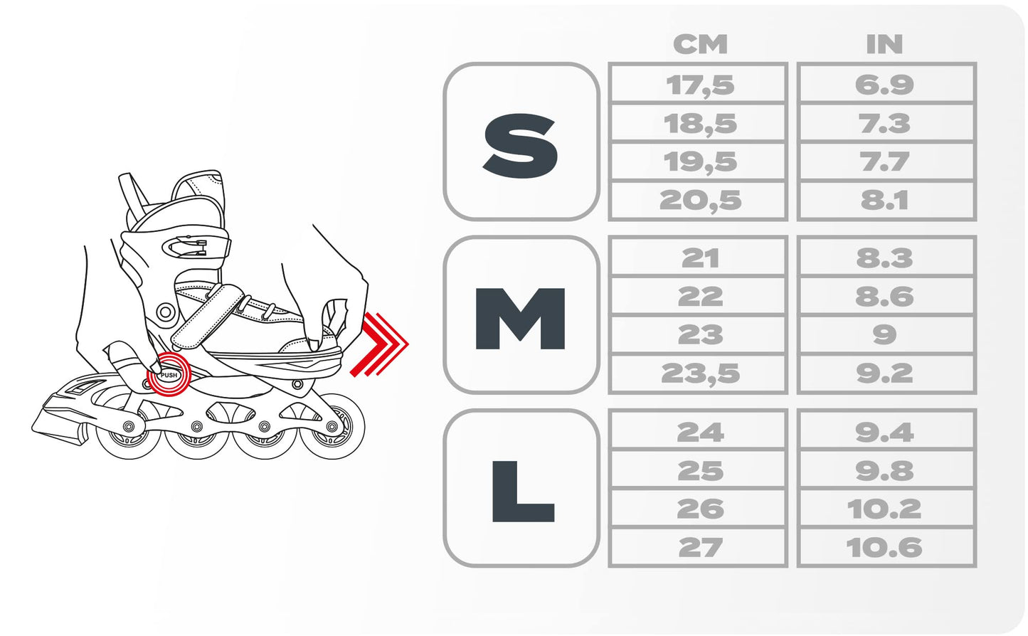 meteor Inline Skates Children's Kids Inliners Roller Skates Roller Blades ABEC 7 Carbon Children's Inline Skates Adjustable Shoe Size (Blue, S 30-33)