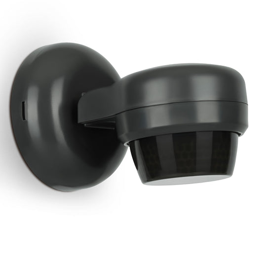 SEBSON PIR Sensor Outdoor IP65 Surface-Mounted - LED suitable, Wall Ceiling Mounting - Infrared Motion Sensor programmable, Range 24m / 360?, 3-wire