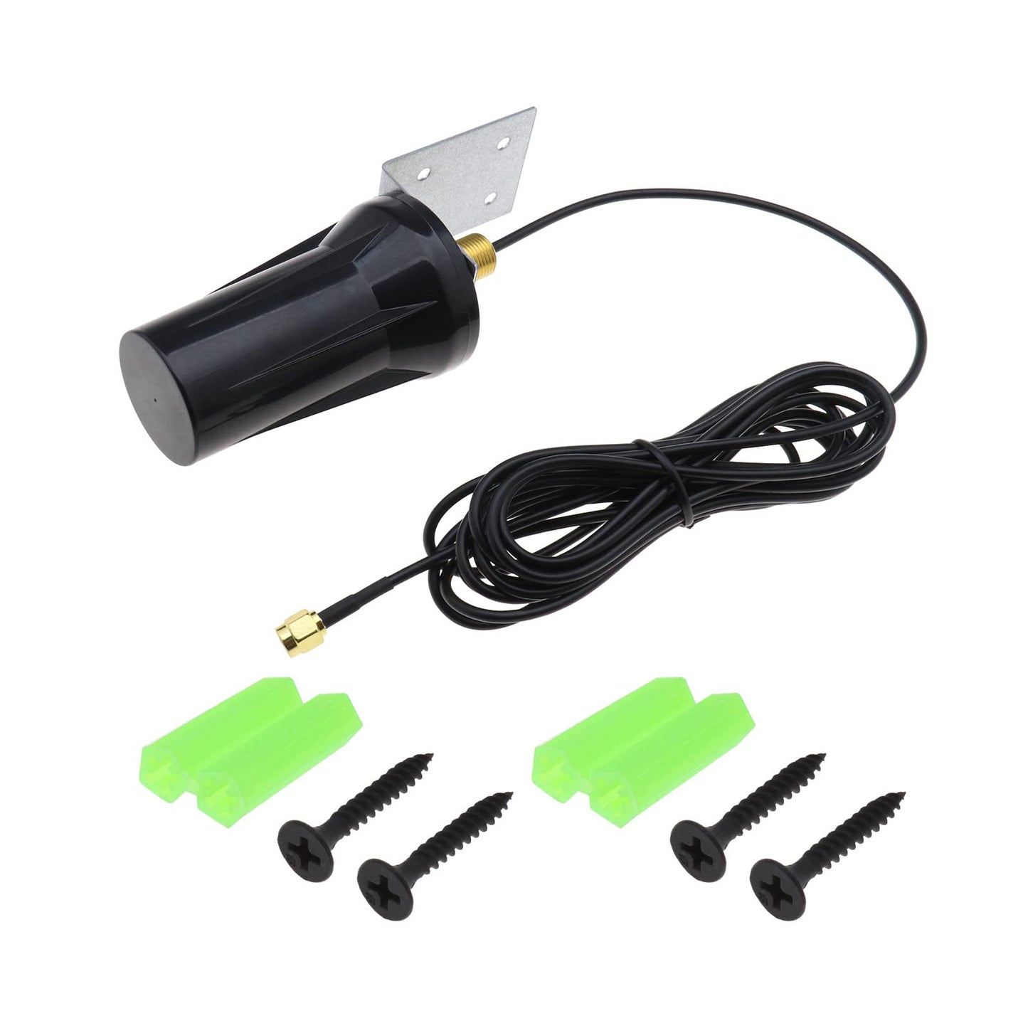 ECSiNG 4G LTE Outdoor Wall Mount Waterproof Antenna SMA Male Antenna Compatible with 4G LTE Wireless Mobile Router Hub Wireless Home Phone Hotspot