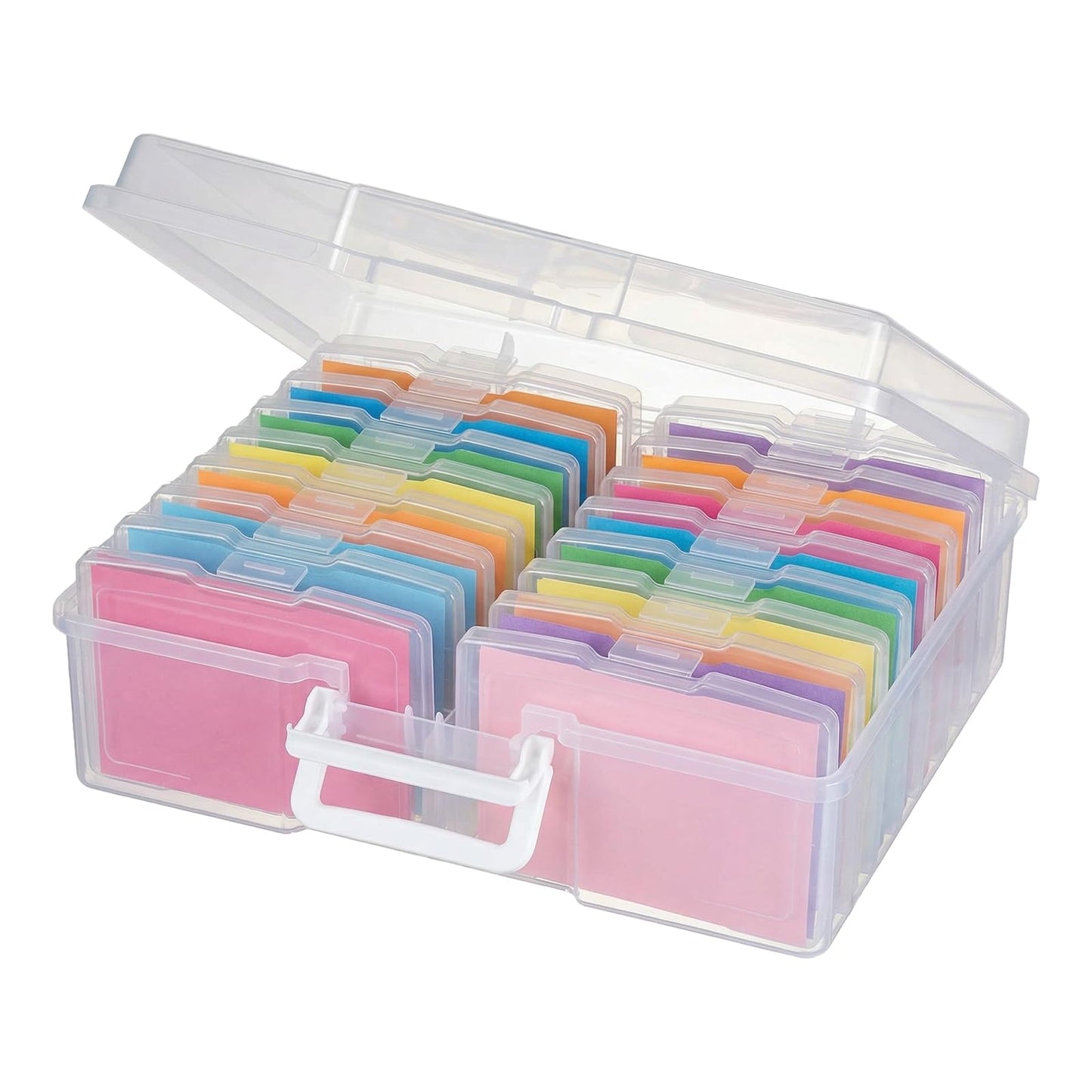 novelinks Photo Storage Boxes with Handle, Photo Organizers and Storage