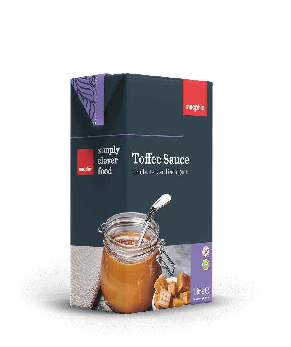 Macphie Toffee Sauce 1 Litre (Set of 12)