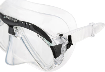 Cressi Adult Matrix Snorkelling Mask - Clear