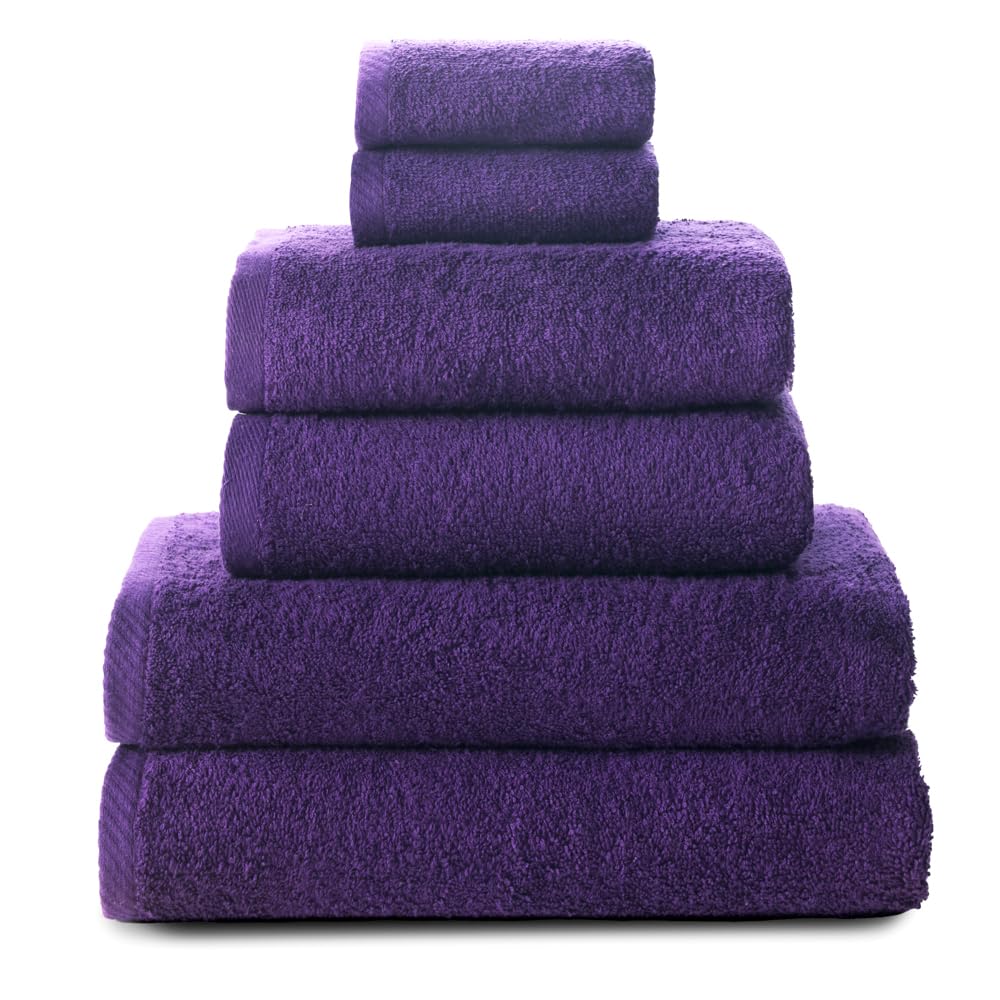 Top Towel - Set of 2 Hand Towels, 2 Bath or Shower Towels and 2 Bidet Towels - Towel Set - 100% Cotton - 400 g/m5