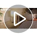 Aooshine Touch Table Lamp, Crystal Bedside Lamps with 3 Way Dimmable, Touch Lamps Bedside with USB C+A Charging Ports, Bed Lamps with White Fabric Shade for Living Room, Bedroom, Dorm(Bulb Included)
