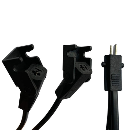 STAIGO Electric Recliner Lift Chair 2 Pin Splitter Lead Y Cable Splitter Lead Y-Splitter Cord Connecting 2 Motors to 1 Power Supply for Electric