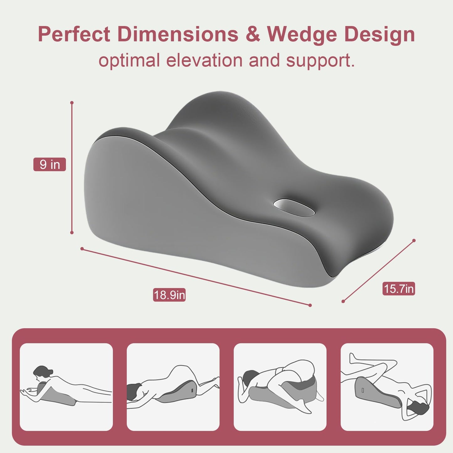 KUNYOS Couples Butt Cushion for Pregnant Women Furniture Pillow Pillowcase Suitable for Home Use, Ideal for Sitting and Lying