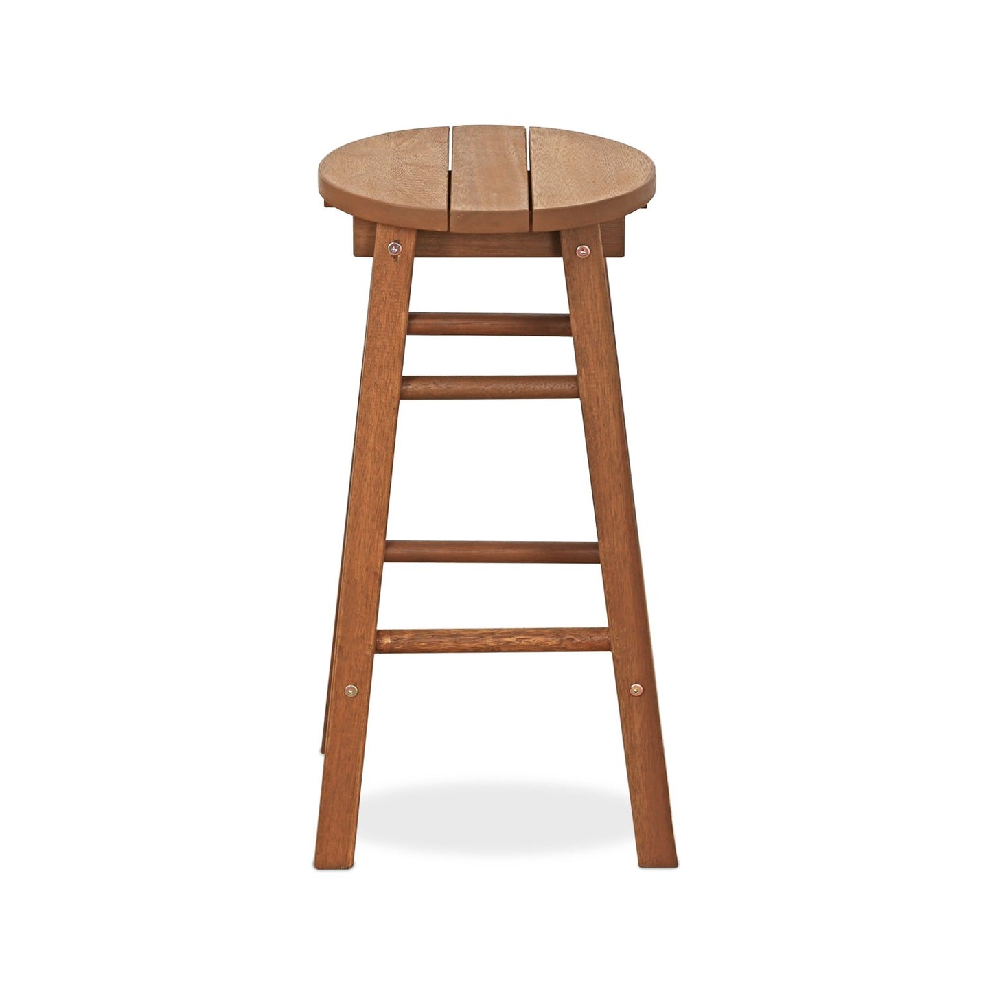 Furinno TIOMAN Outdoor Barstool, Set of 2, Promo Arch Bar Stool, for Patio, Garden, Porch, Natural