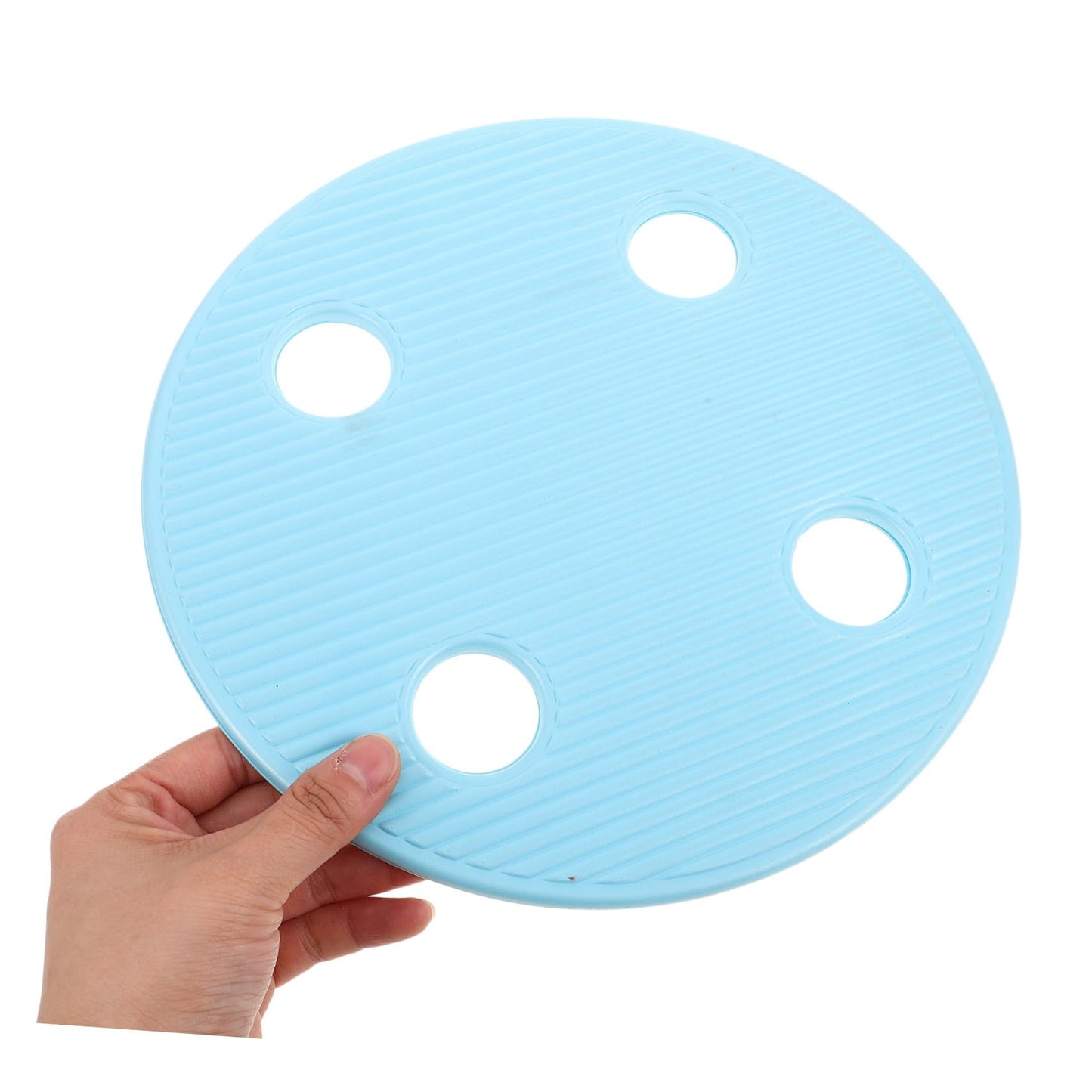Beaupretty Waterproof Shower Chair Cushion Soft Non-Slip Round Bath Stool Pad Breathable Seat Mat for Bathroom Seating Senior Safety and Mobility