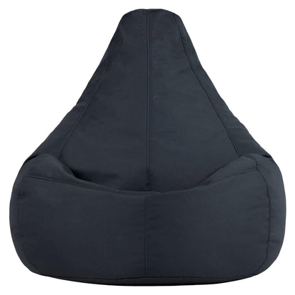 Bean Bag Bazaar Outdoor Bean Bag with Filling Included, Grey