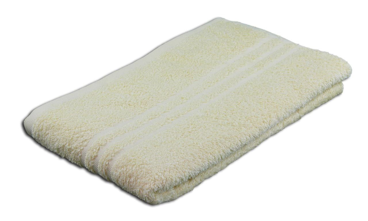 Gözze - Elegant Hand Towel Set of 2, Sylt, 100% Cotton, Heavy Weight (440 g/m²), 50 x 100 cm - Vanilla