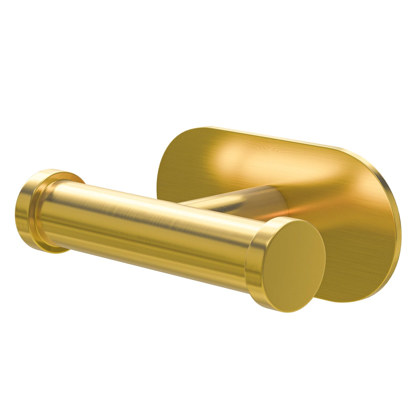 Amig - Self-Adhesive Bathroom Towel Hook Mod. Ea-5 | Wall-Mounted Towel Hook Screwless Adhesive | 100 x 65 x 45 mm | Stainless Steel | Matt Gold
