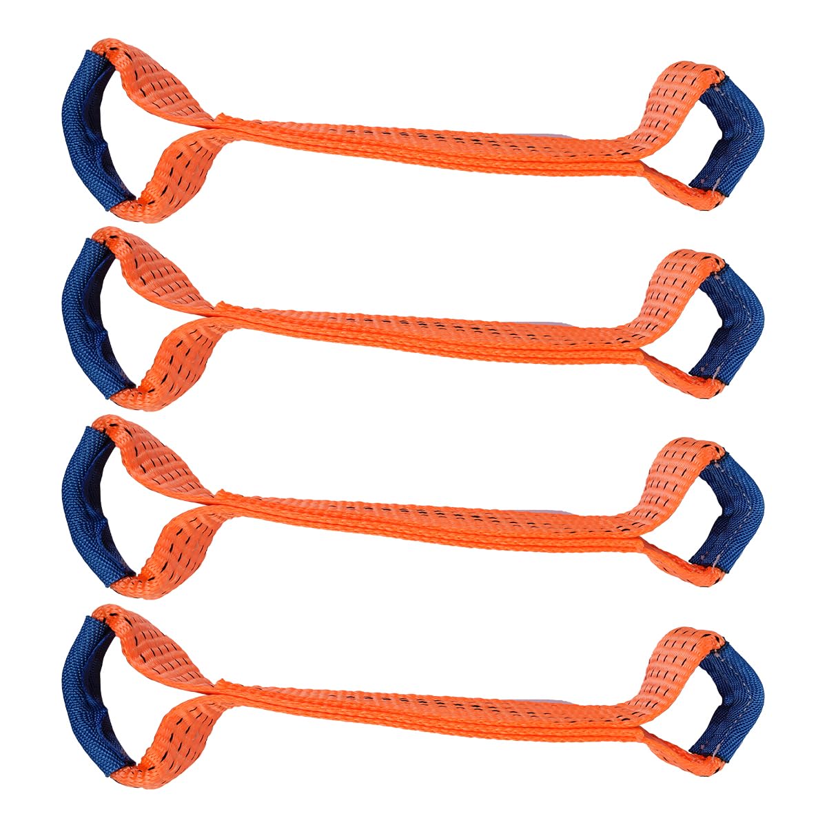 VOANZO Lashing Straps Car Transport Cross Strap For Lashing Strap Lashing Loops Short Wheel Lock Straps Wheel Lock Trailer Tyre Strap Lashing Straps